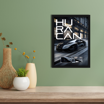 HURACAN | C-V3 | CAR POSTER