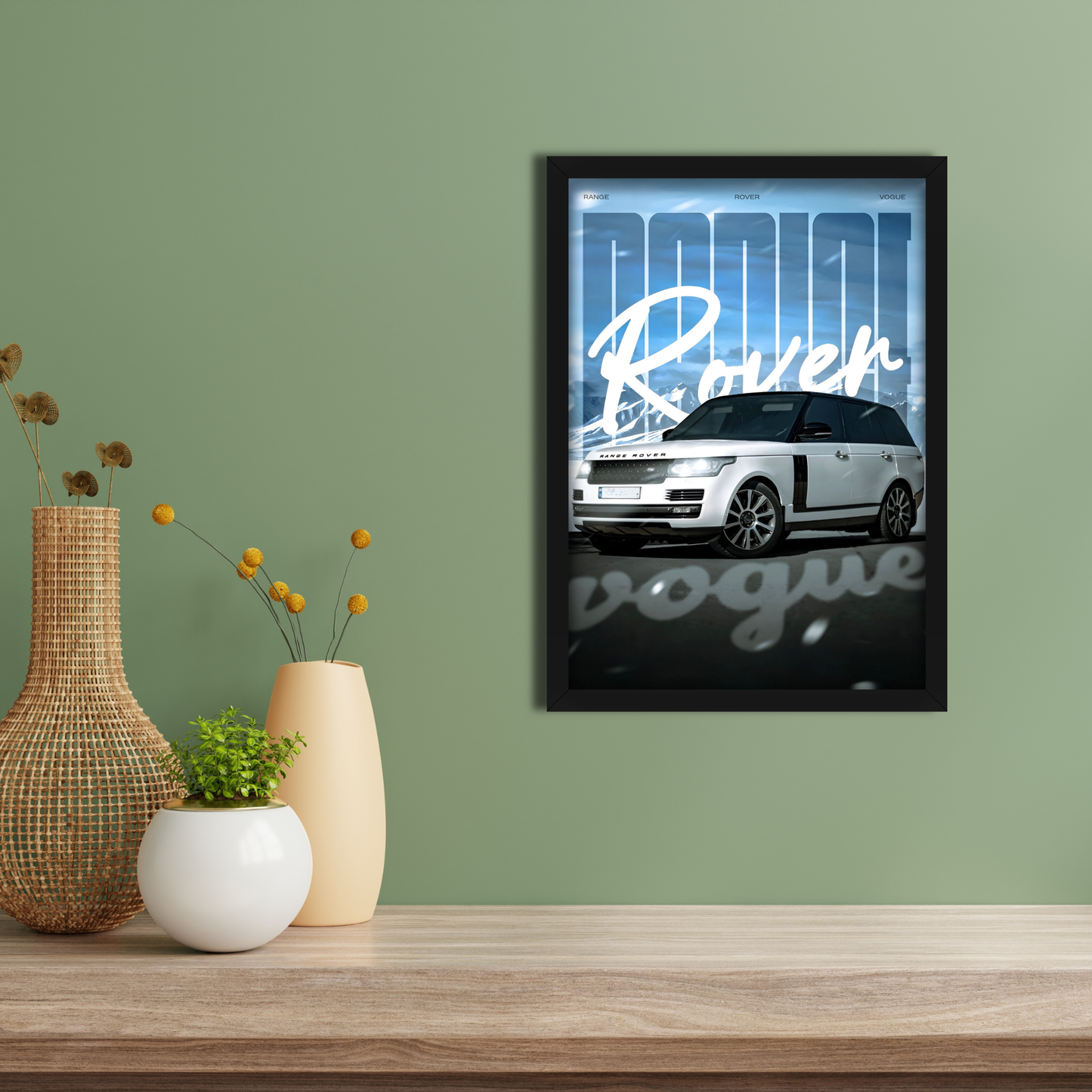 RANGER ROVER VOGUE | C-V3 | CAR POSTER