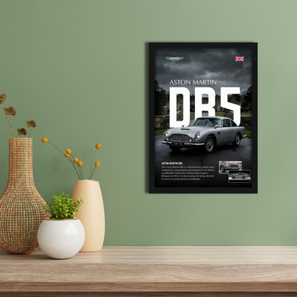 ASTON MARTIN DB5 | C-V3 | CAR POSTER