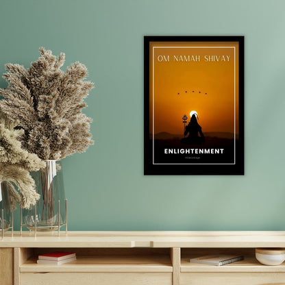 Enlightenment- Shiva Poster