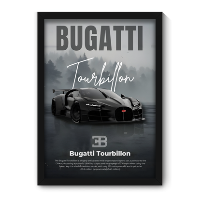 BUGATTI TOURBILLON | C-V3 | CAR POSTER