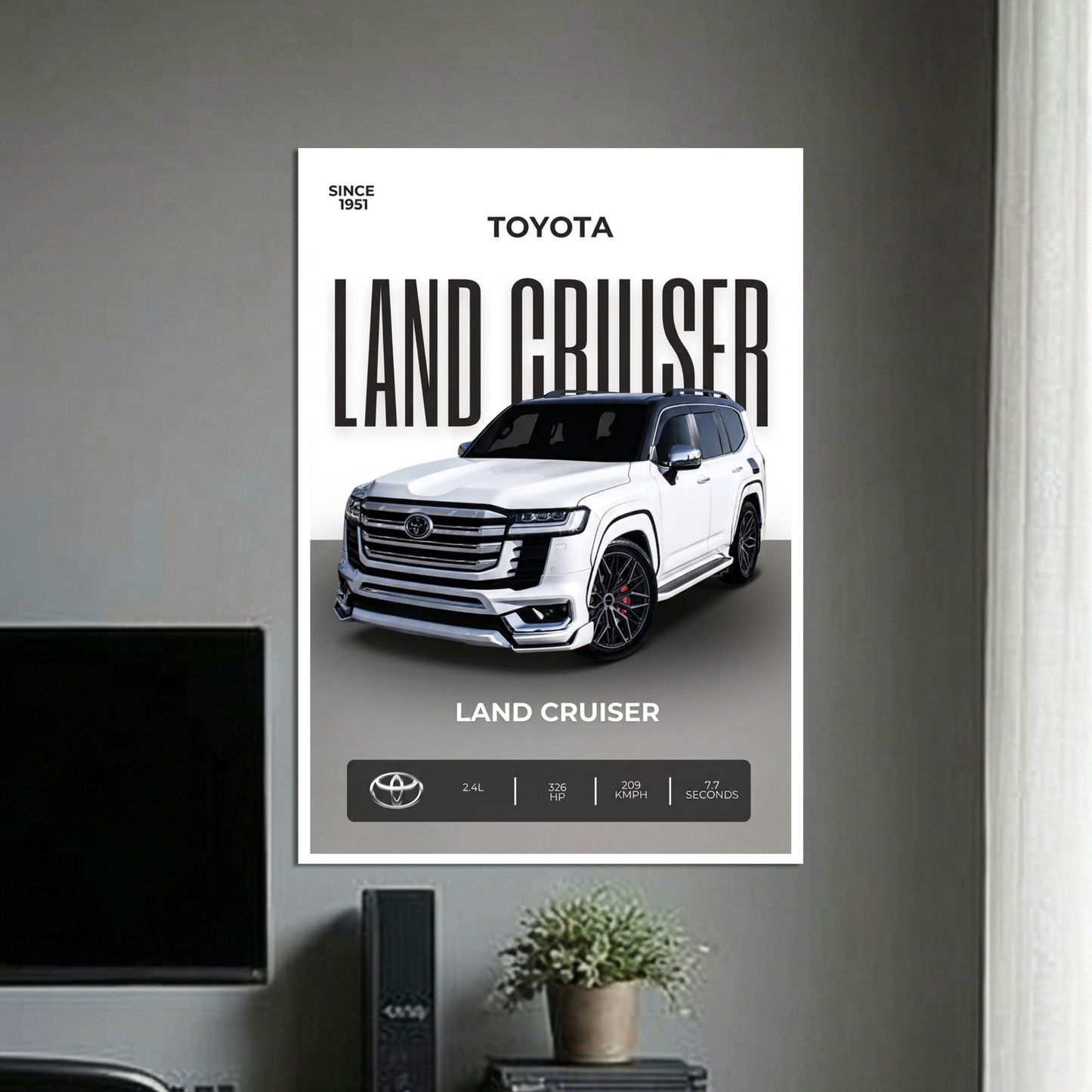 LAND CRUISER 1 | C-3 | CAR POSTER