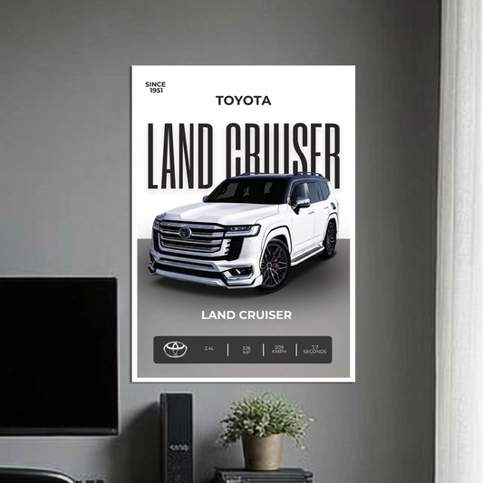 LAND CRUISER 1 | C-3 | CAR POSTER