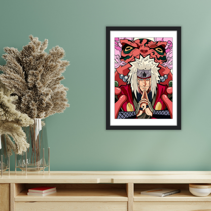 Jiraiya the Gallant – Sage Mode Poster