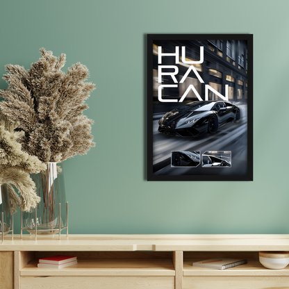 HURACAN | C-V3 | CAR POSTER