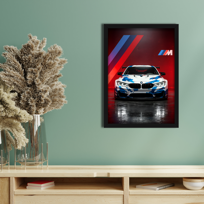 BMW M4 GT4 | C-V3 | CAR POSTER