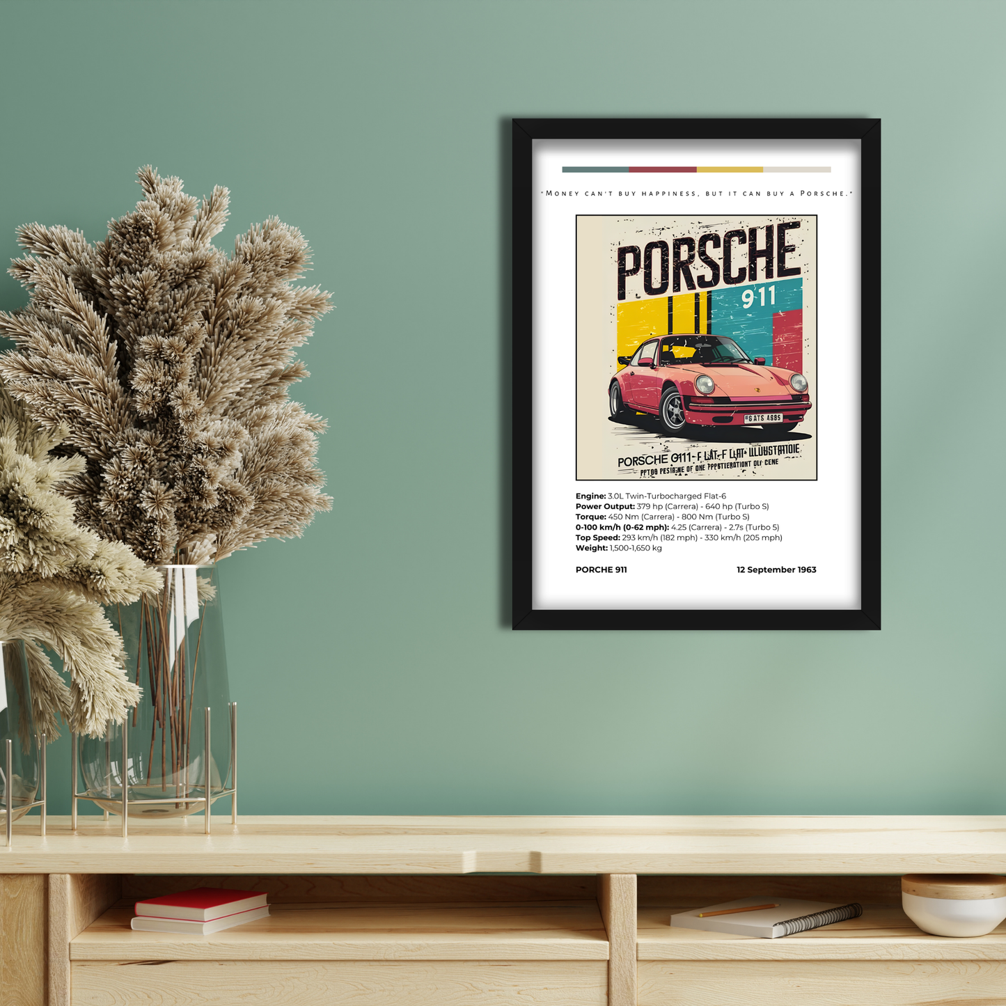 PORSCHE 911 | C-V3 | CAR POSTER