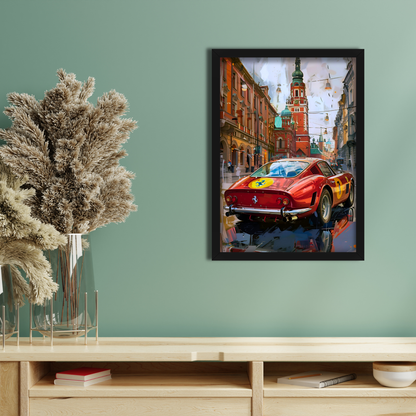 FERRARI 250 GTO | C-V3 | CAR POSTER