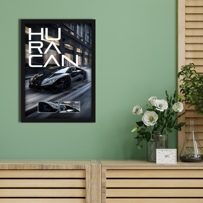 HURACAN | C-V3 | CAR POSTER