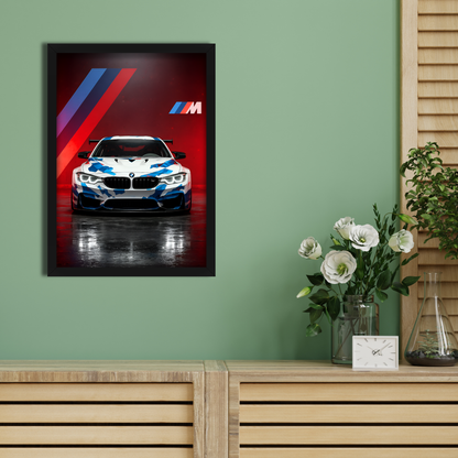 BMW M4 GT4 | C-V3 | CAR POSTER