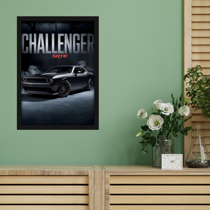 CHALLENGER SRT8 | C-V3 | CAR POSTER