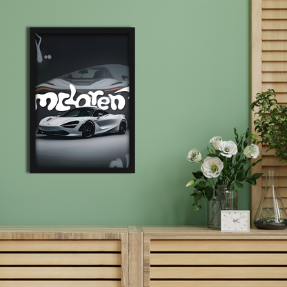 MCLAREN | C-V3 | CAR POSTER