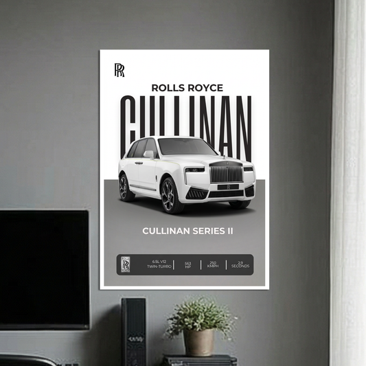 RR CULLINAN | C-3 | CAR POSTER