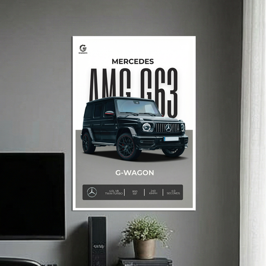 AMG G63 | C-3 | CAR POSTER