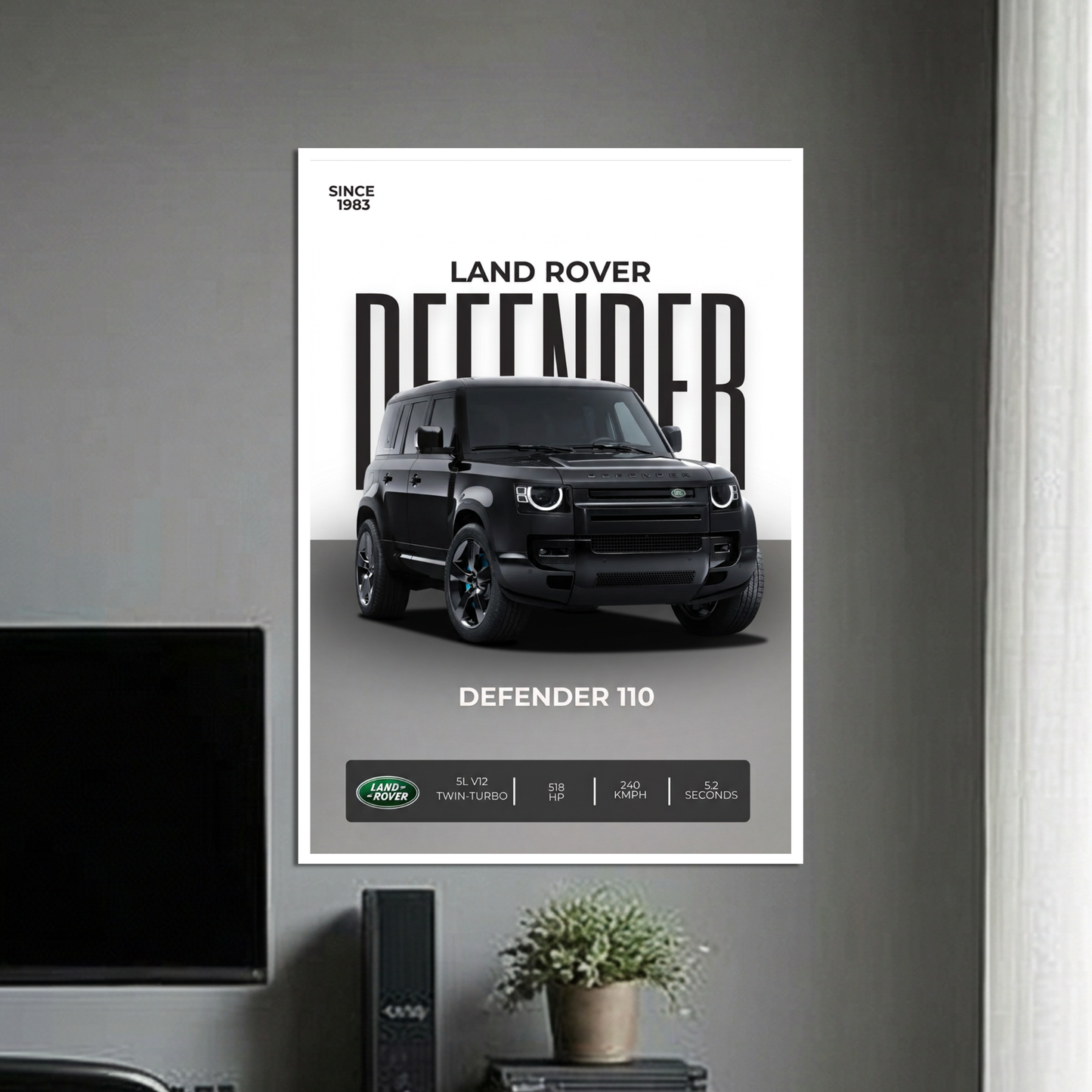 DEFENDER | C-3 | CAR POSTER