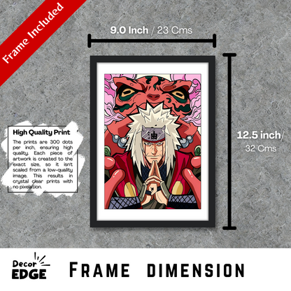 Jiraiya the Gallant – Sage Mode Poster