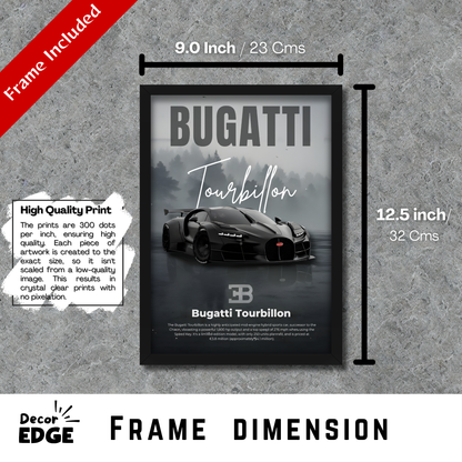 BUGATTI TOURBILLON | C-V3 | CAR POSTER