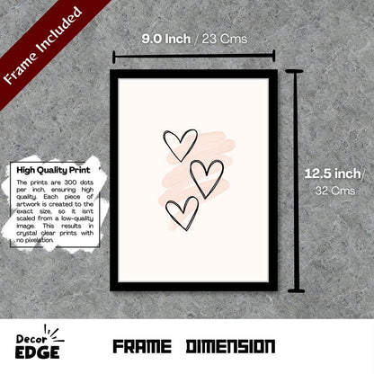 BLOOMING HEARTS - Themed Poster