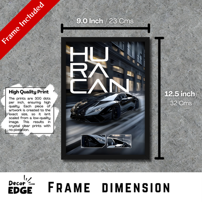 HURACAN | C-V3 | CAR POSTER