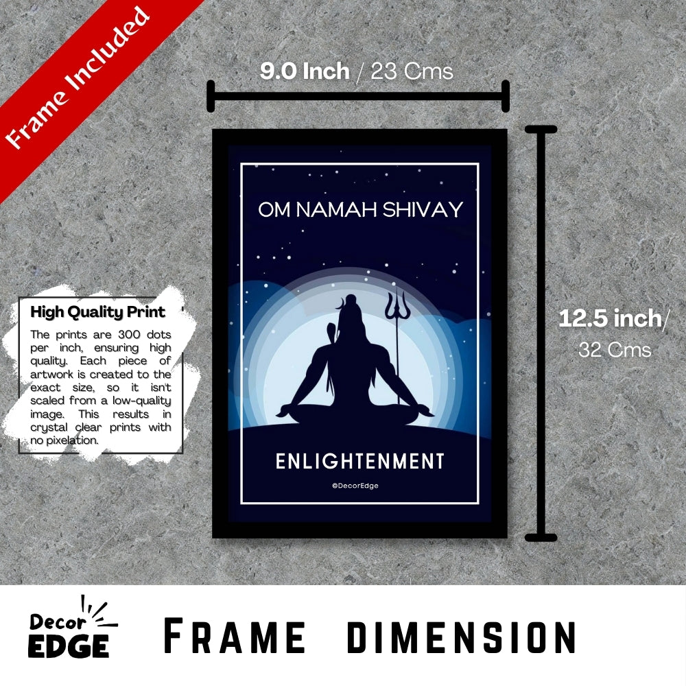 Enlightenment- Shiva Poster