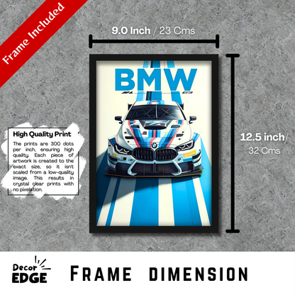 BMW M4 GT4 -1 | C-V3 | CAR POSTER