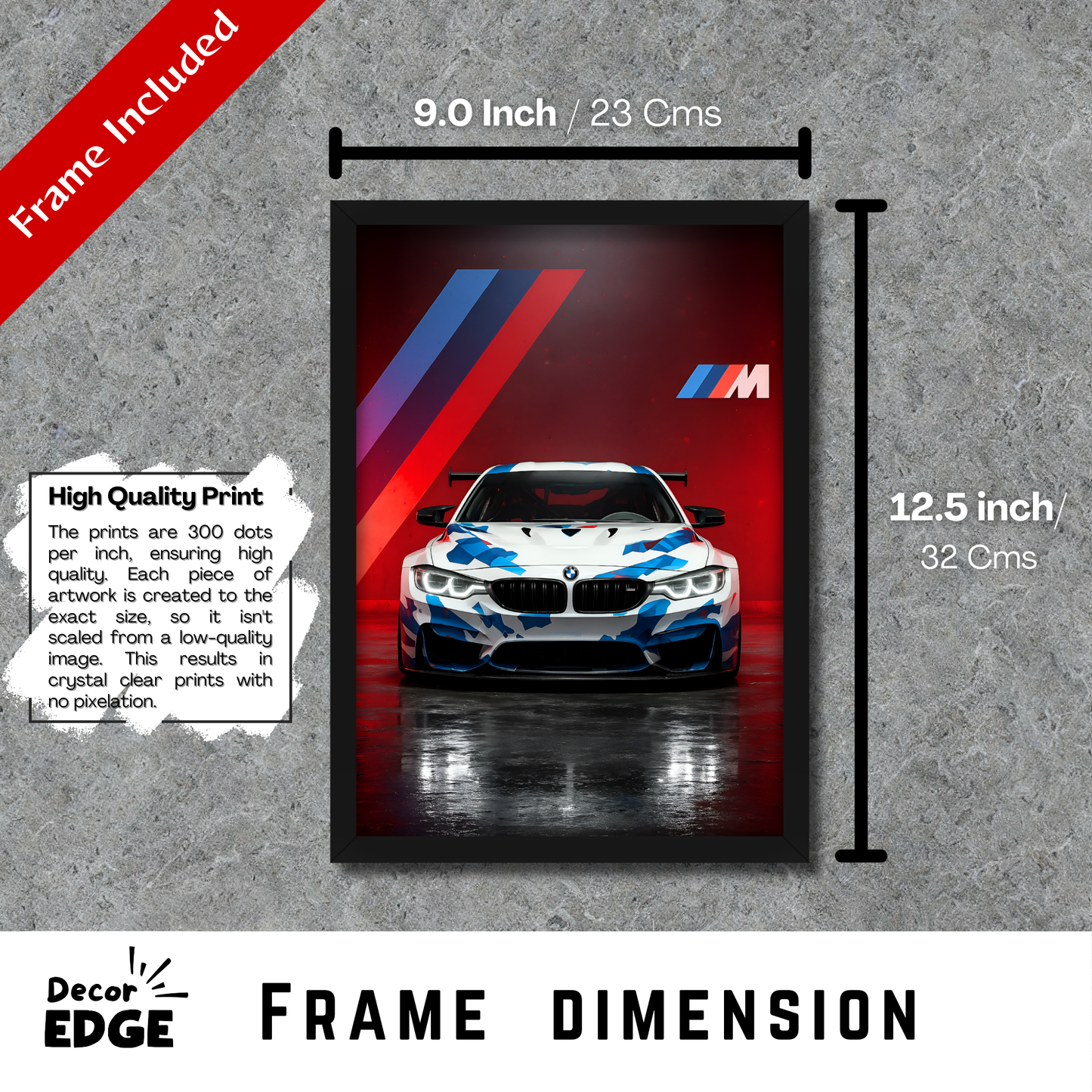 BMW M4 GT4 | C-V3 | CAR POSTER