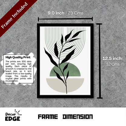 LEAF MOTIF - Themed Poster