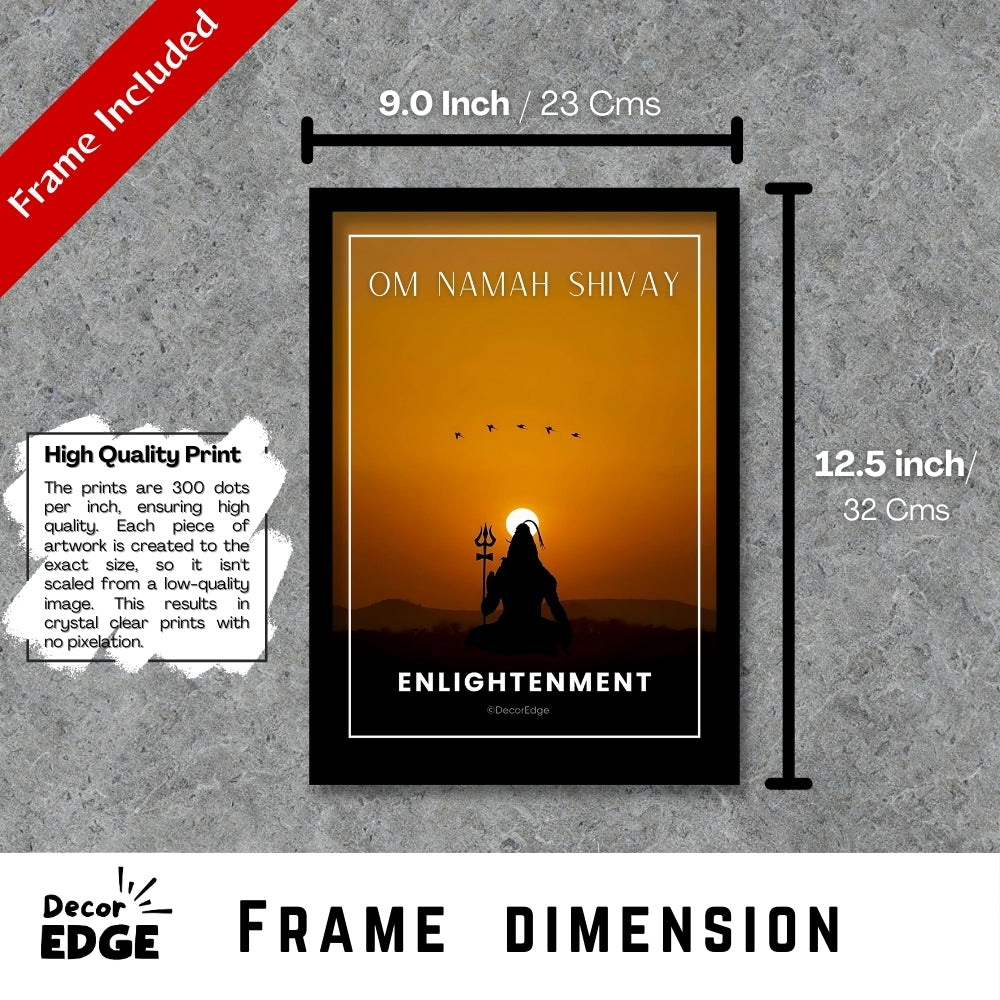 Enlightenment- Shiva Poster