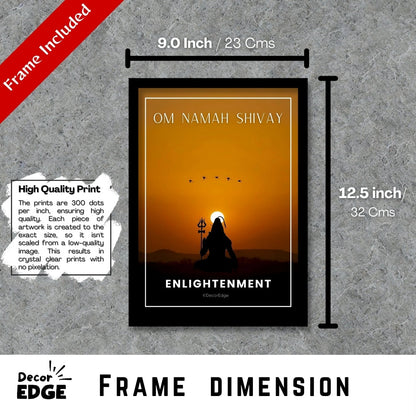 Enlightenment- Shiva Poster