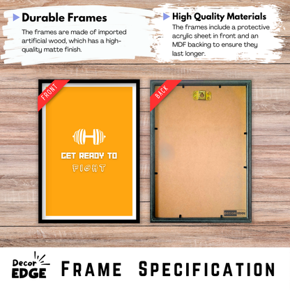 Get ready to fight - Premium Framed Poster