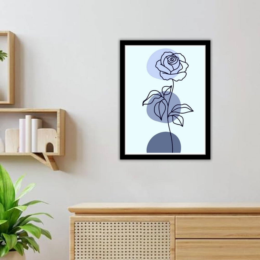 BLUE ROSE - Themed Poster