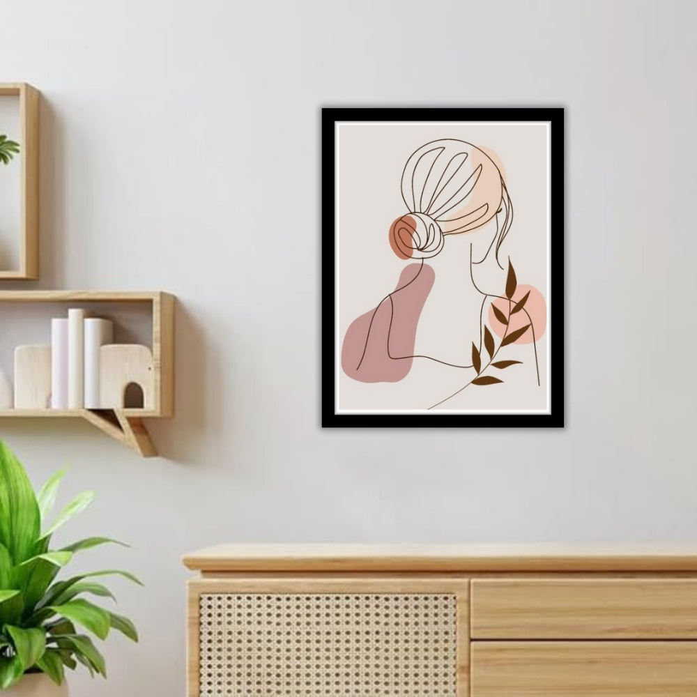 LEAFY LADY - Themed Poster