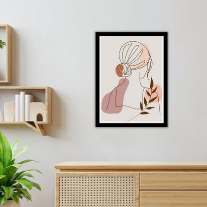 LEAFY LADY - Themed Poster