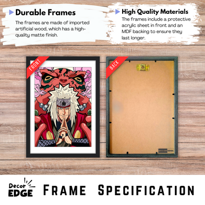 Jiraiya the Gallant – Sage Mode Poster