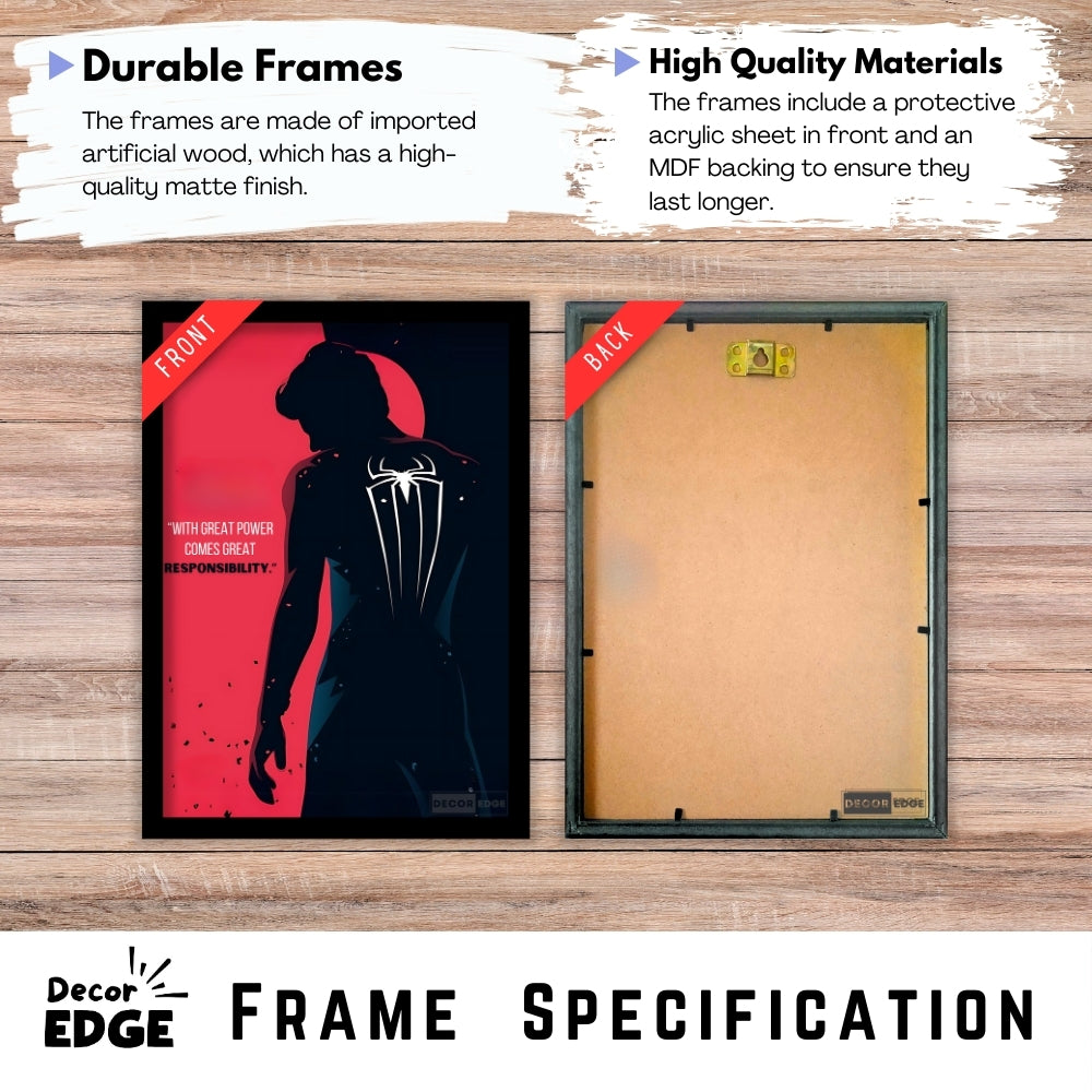Shadow of Responsibility - Premium Framed Poster
