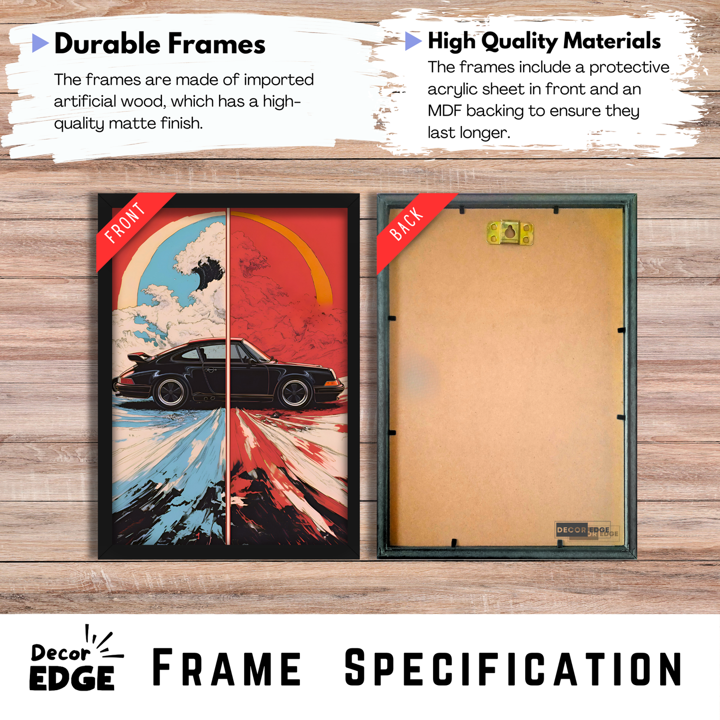 PORSCHE  911 TURBO | C-V3 | CAR POSTER