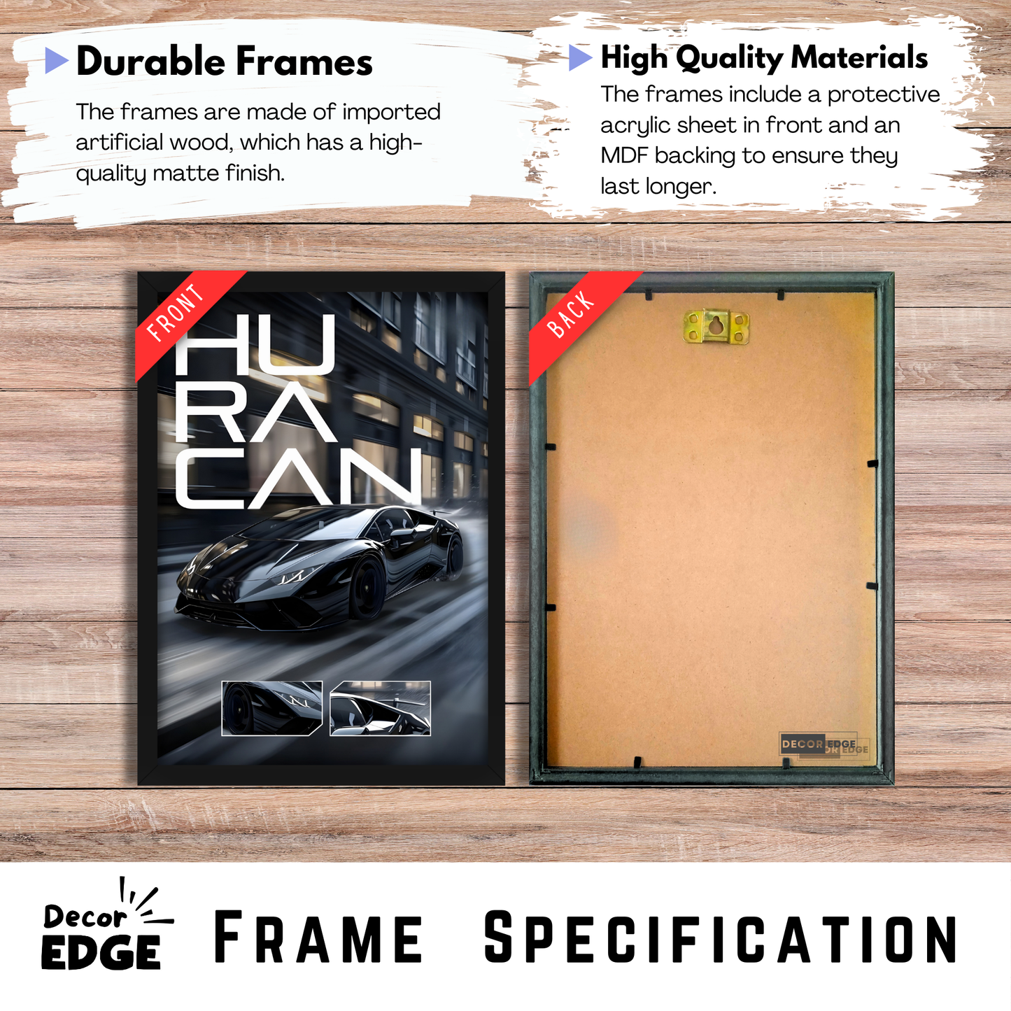 HURACAN | C-V3 | CAR POSTER