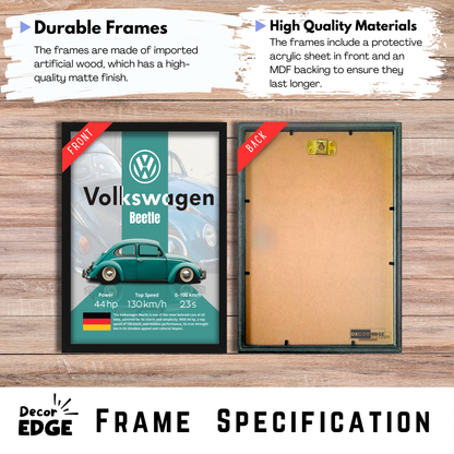 VOLKSWAGEN BEETLE | C-V4 | CAR POSTER