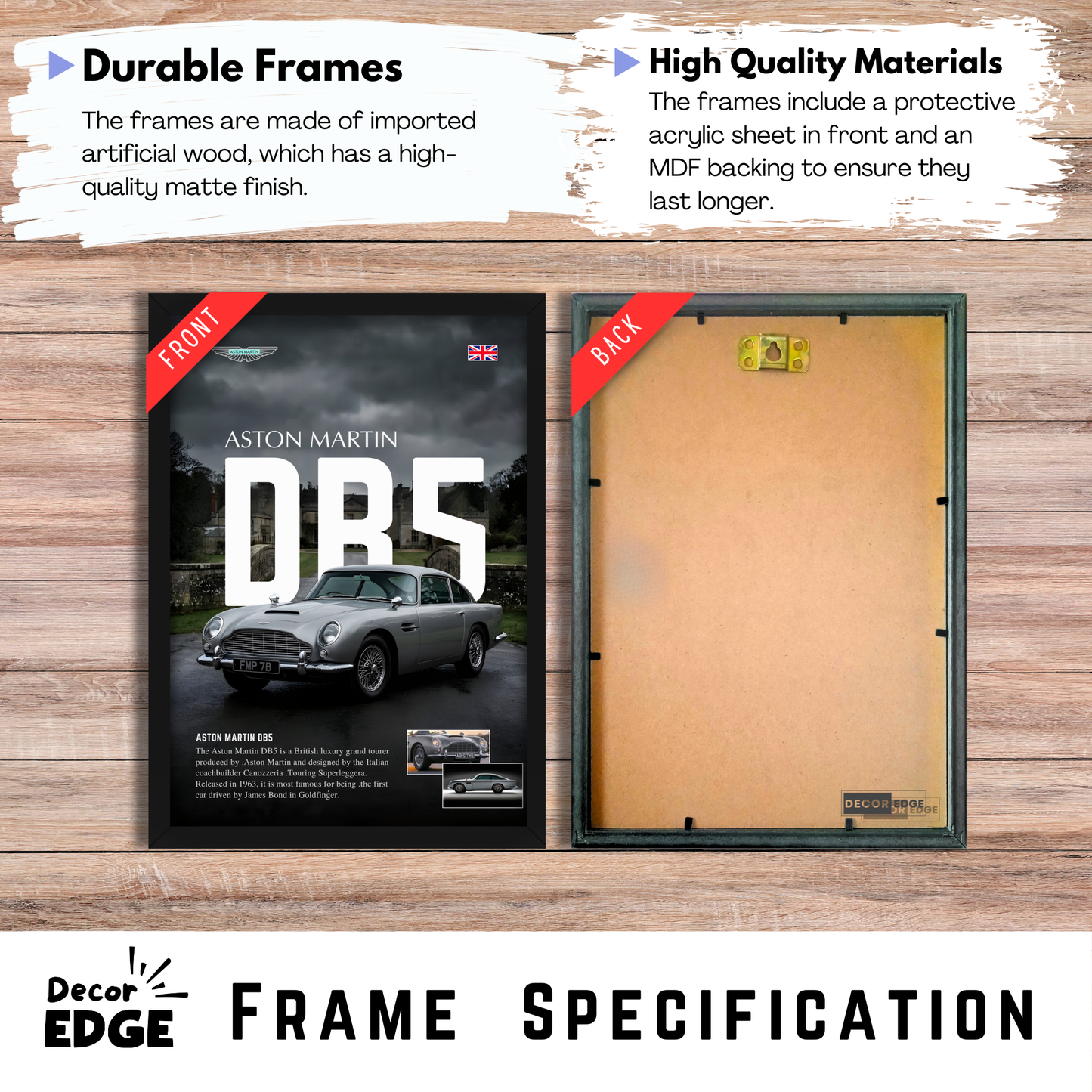 ASTON MARTIN DB5 | C-V3 | CAR POSTER