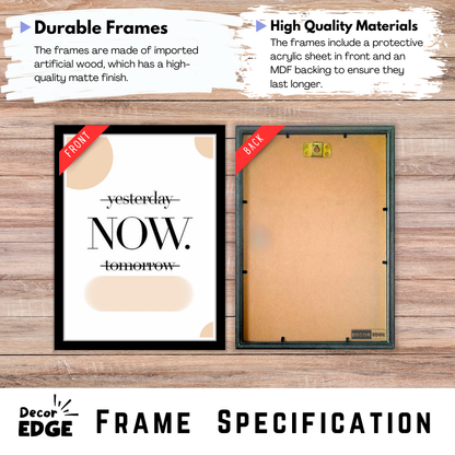 Now-Premium Framed Poster