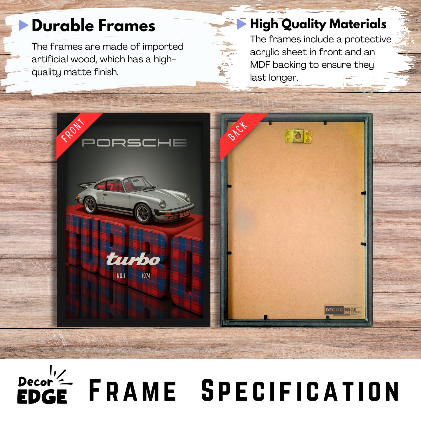 PORSCHE TURBO | C-V3 | CAR POSTER