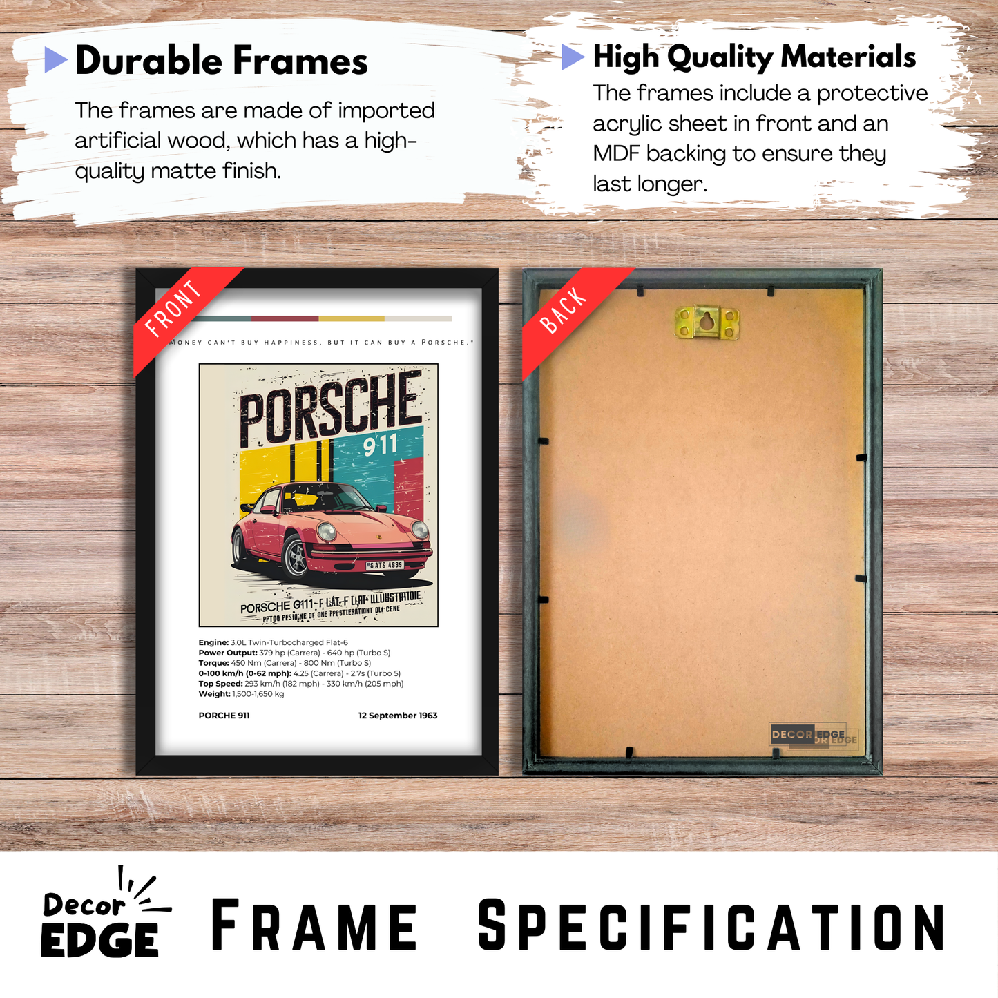 PORSCHE 911 | C-V3 | CAR POSTER