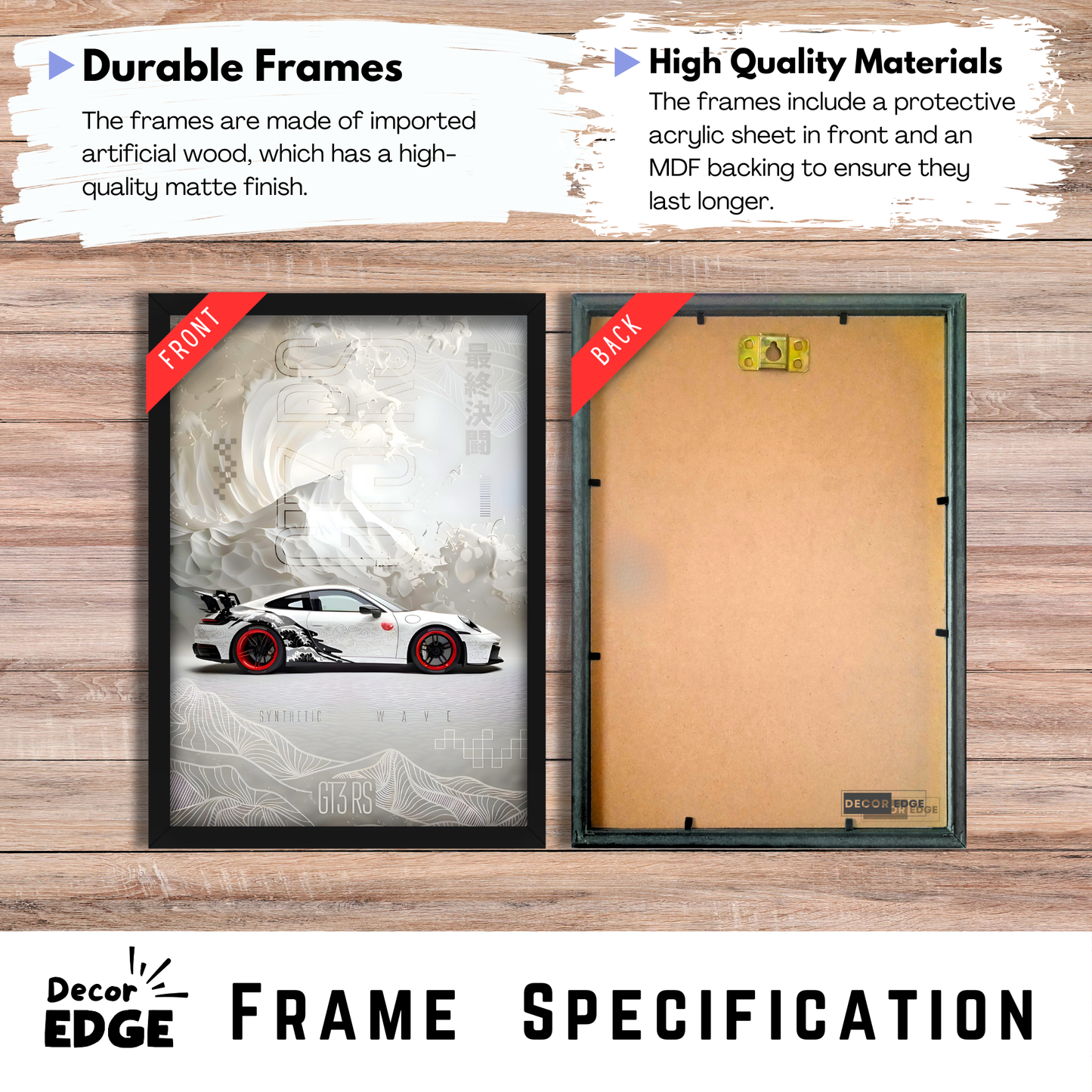 PORSCHE GT3RS | C-V3 | CAR POSTER