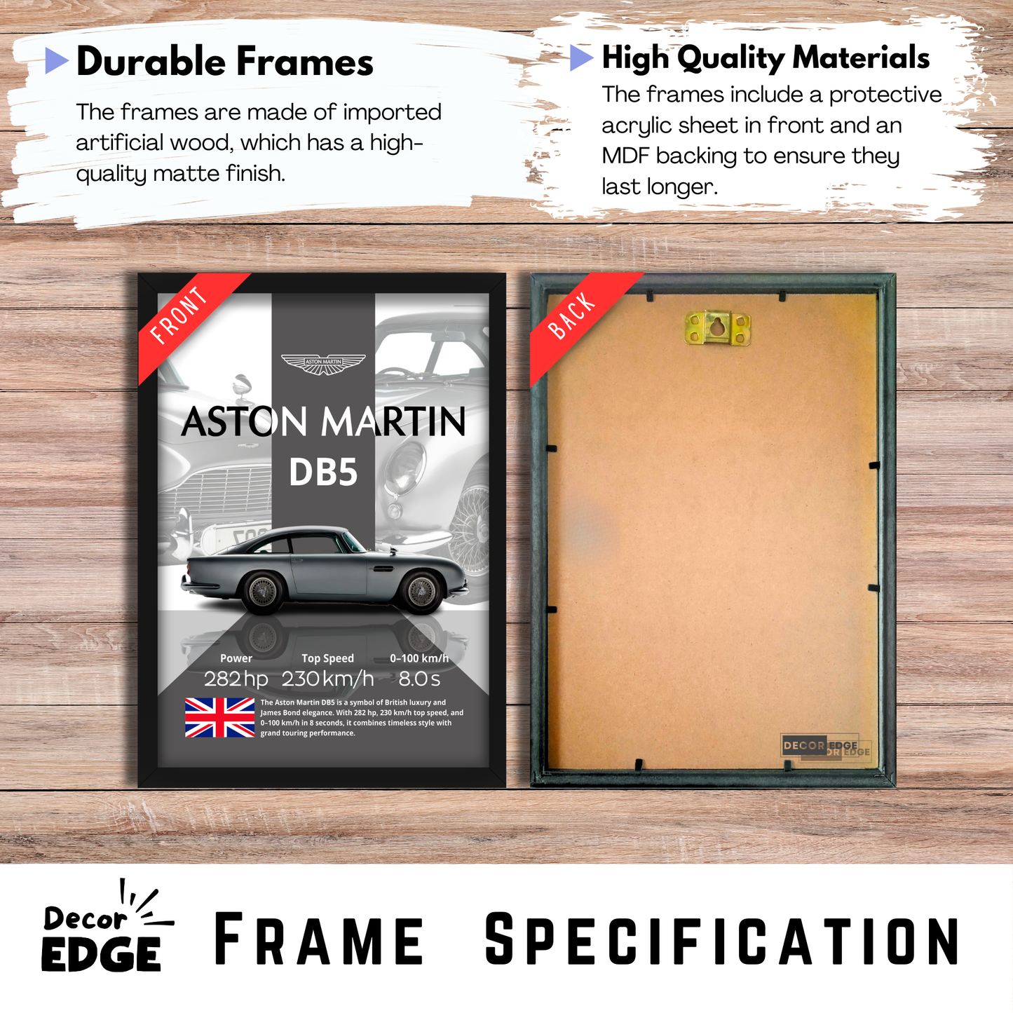 ASTON MARTIN DB5 | C-V4 | CAR POSTER