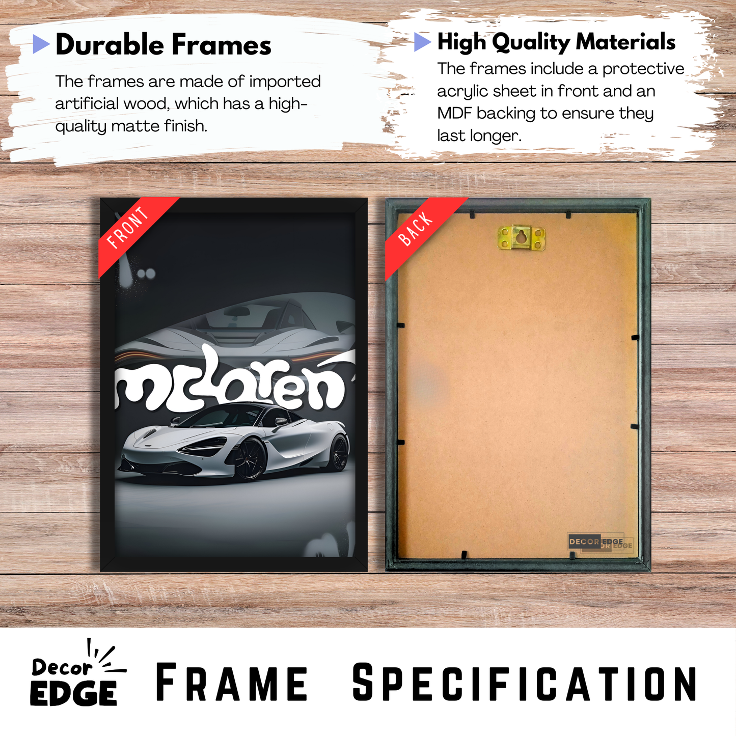 MCLAREN | C-V3 | CAR POSTER