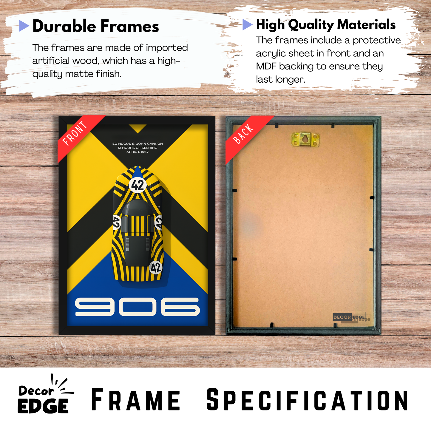 PORSCHE 906 CARRERA 6 | C-V3 | CAR POSTER