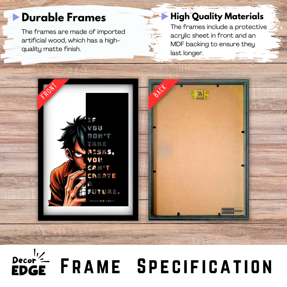Create the Future – Luffy’s Risk Philosophy Poster