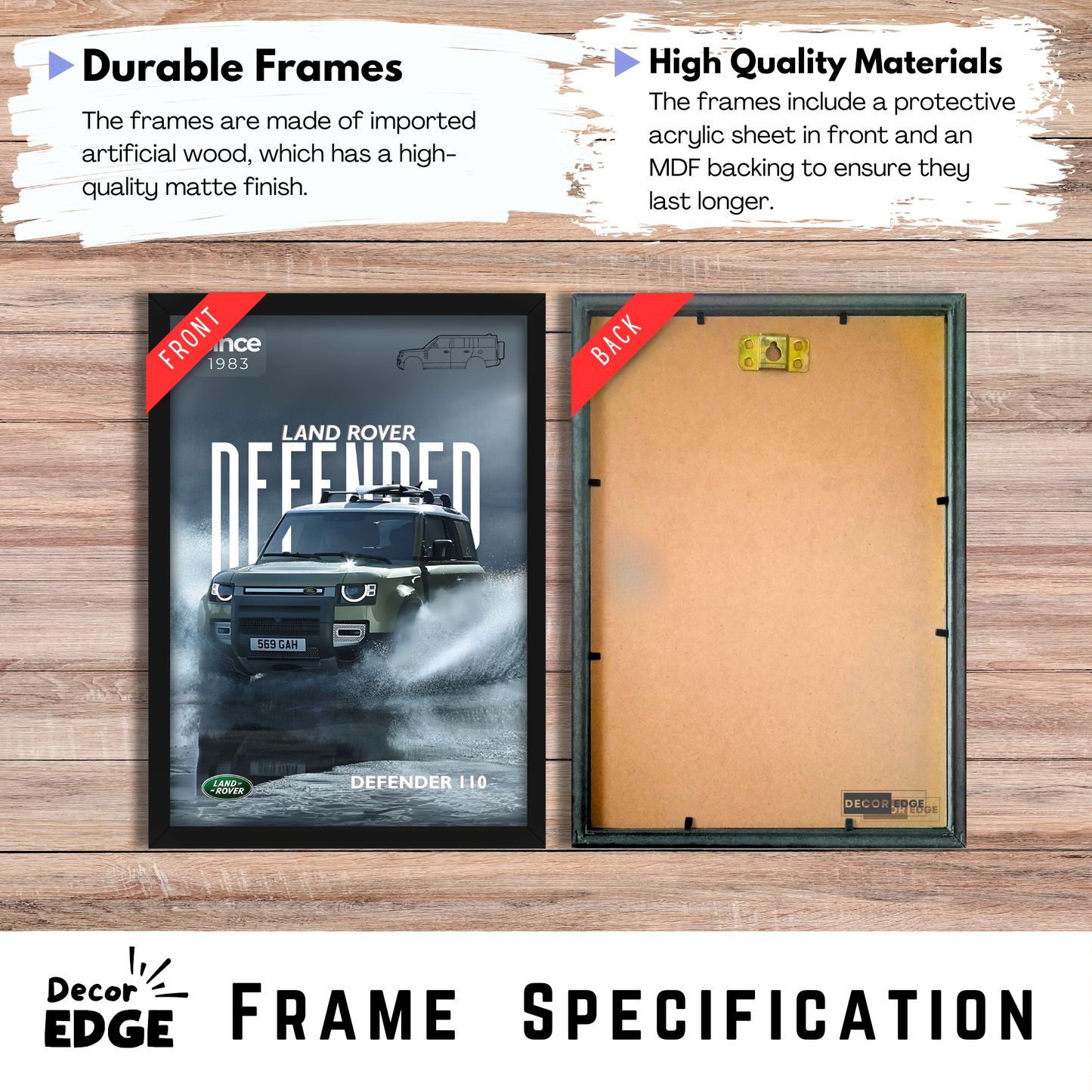 LAND ROVER DEFENDER | C-V3 | CAR POSTER