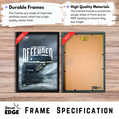 LAND ROVER DEFENDER | C-V3 | CAR POSTER