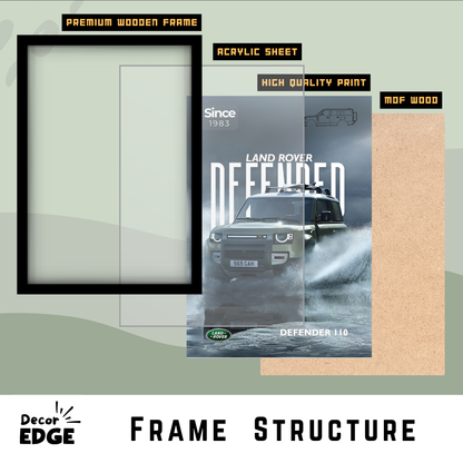 LAND ROVER DEFENDER | C-V3 | CAR POSTER